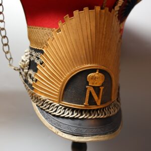 CZAPKA GENERALSKA SZWOLEŻERÓW GWARDII NAPOLEONA FRANCJA I CESARSTWO - STARA KOPIA