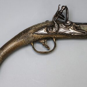 Pistolet Skałkowy Turcja Ottomańska - Bałkany II poł. XVIII wiek