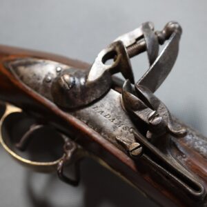 Strzelba skałkowa Adams Birmingham Anglia poł. XIX wieku